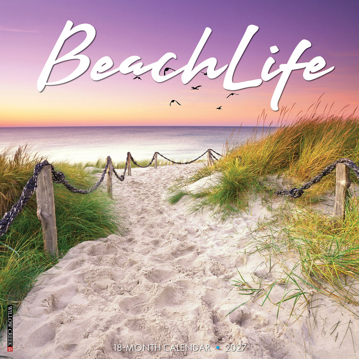 BeachLife 2027 Square Wall Calendar