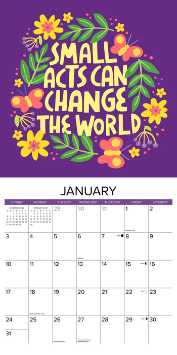 Best Day Yet 2027 Square Wall Calendar