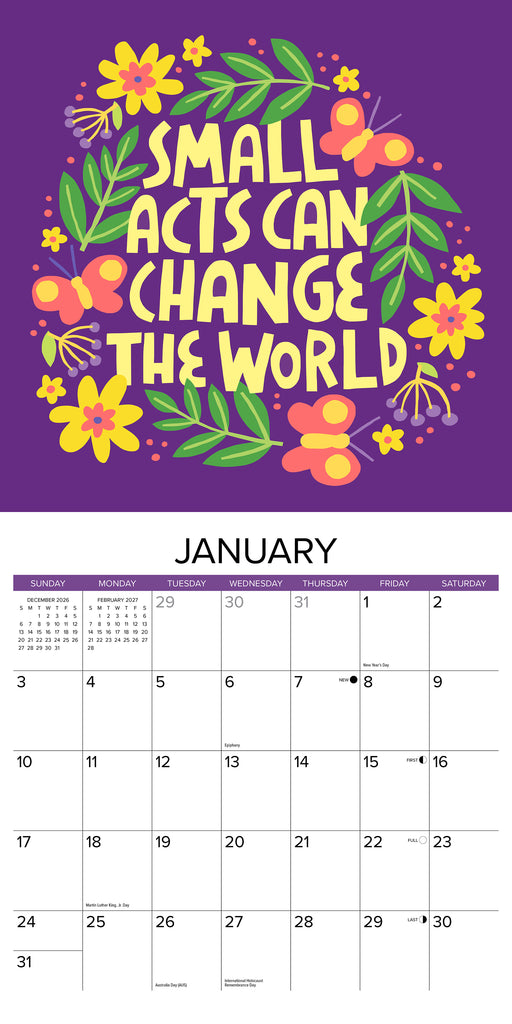 Best Day Yet 2027 Square Wall Calendar