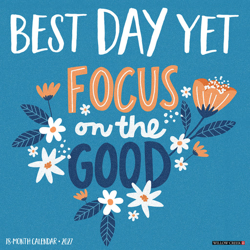 Best Day Yet 2027 Square Wall Calendar