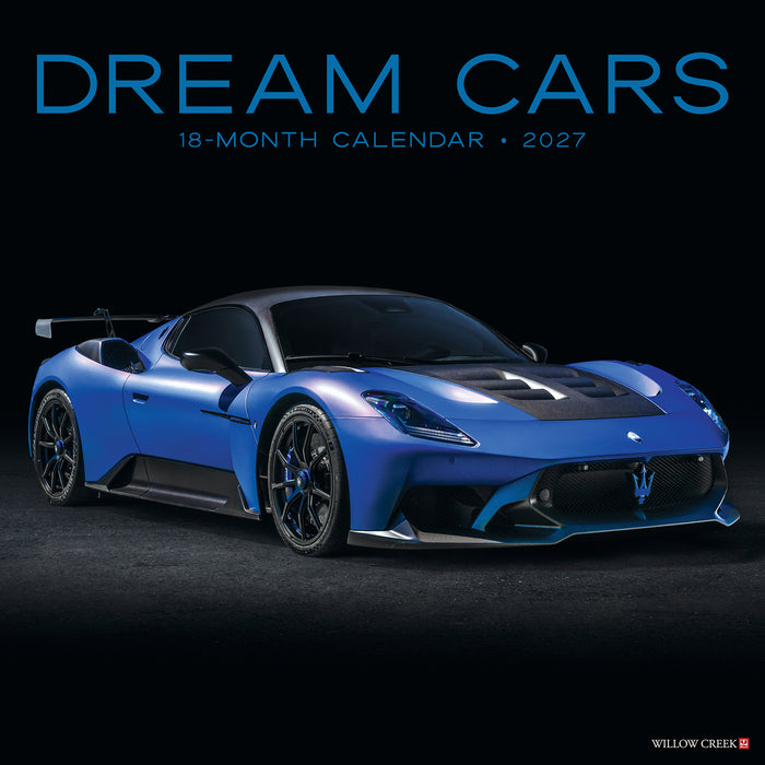Dream Cars 2027 Square Wall Calendar