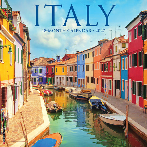 Italy 2027 Square Wall Calendar