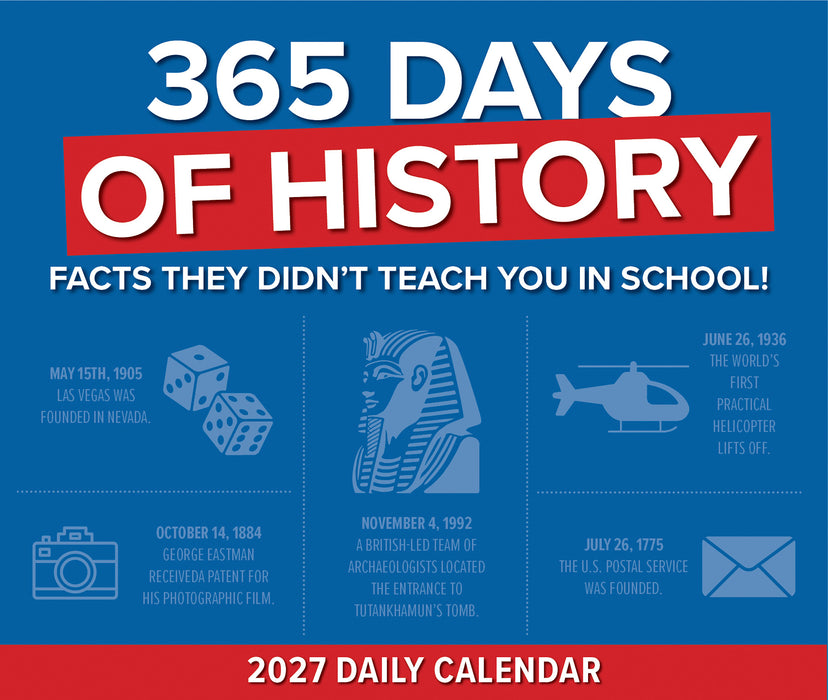 365 Days of History 2027 Page-A-Day Calendar