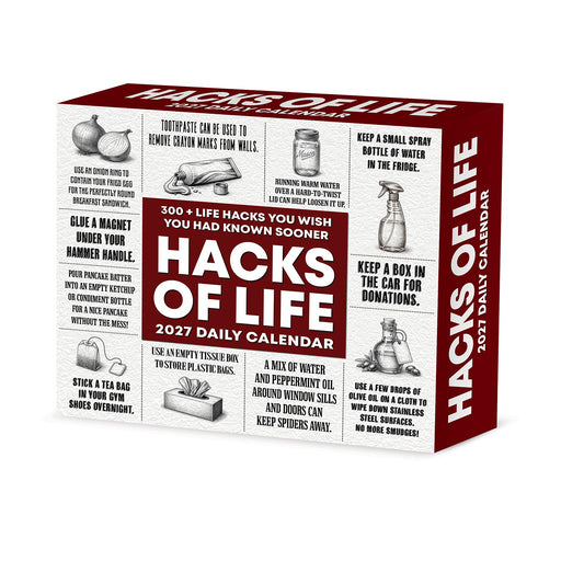 Hacks of Life 2027 Page-A-Day Calendar