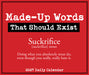 Made Up Words That Should Exis 2027 Page-A-Day Calendar