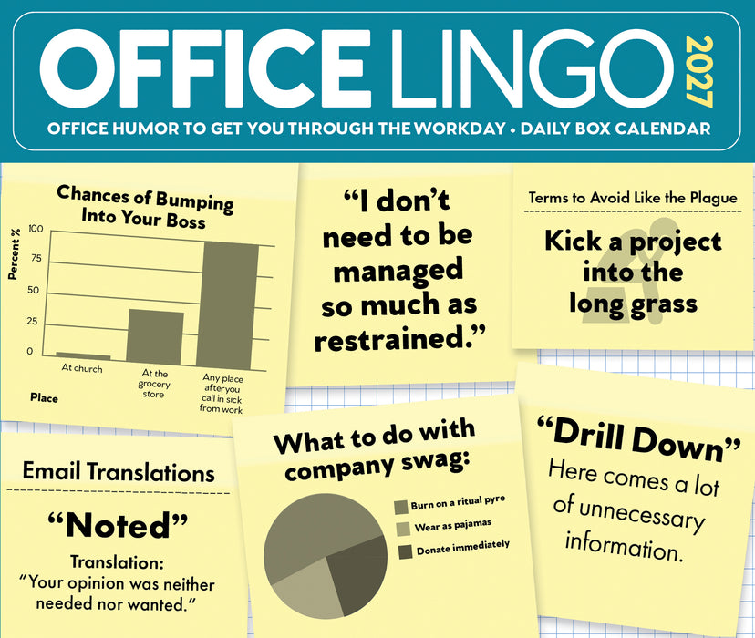 Office Lingo 2027 Page-A-Day Calendar