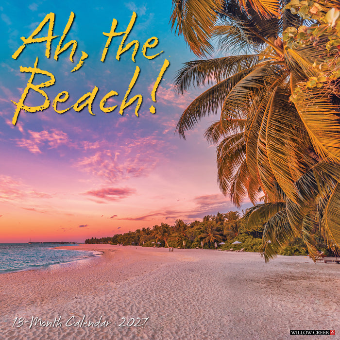 Ah The Beach 2027 Mini Wall Calendar