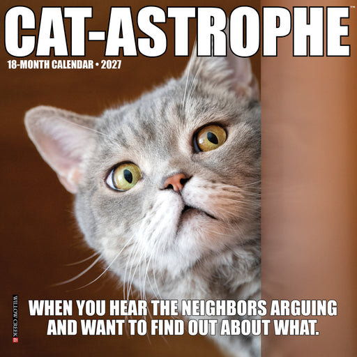 Cat Astrophe 2027 Mini Wall Calendar