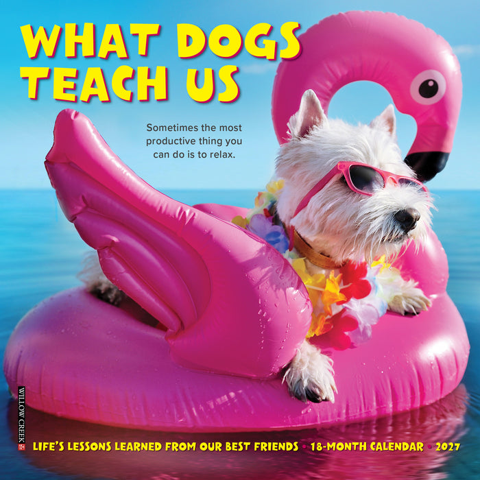 What Dogs Teach Us 2027 Mini Wall Calendar