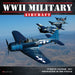 WWII Military Aircraft 2027 Mini Wall Calendar