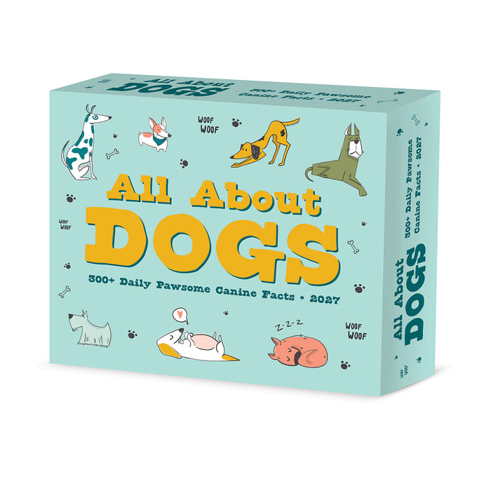 All About Dogs 2027 Page-A-Day Calendar