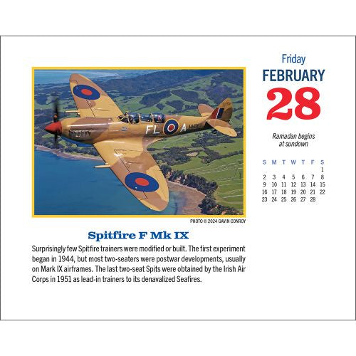 2025 Golden Age of Flight Page-A-Day Calendar