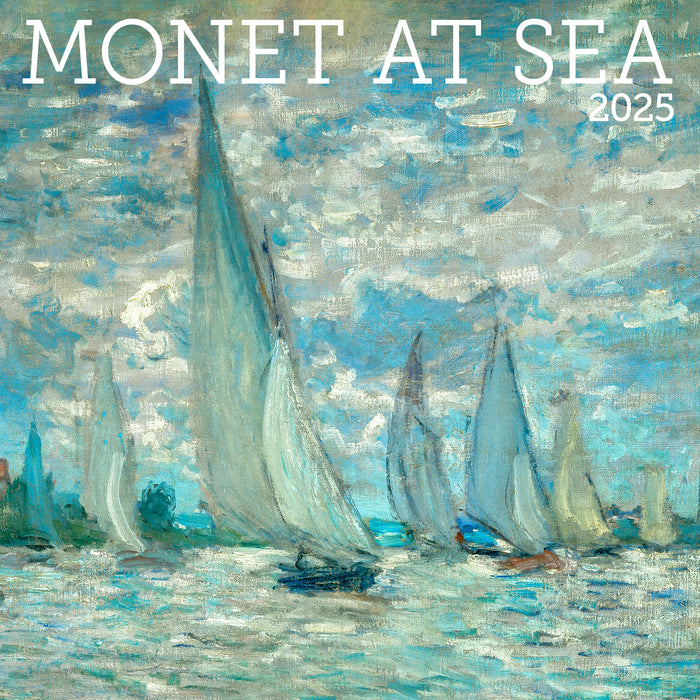 2025 Monet At Sea Wall Calendar