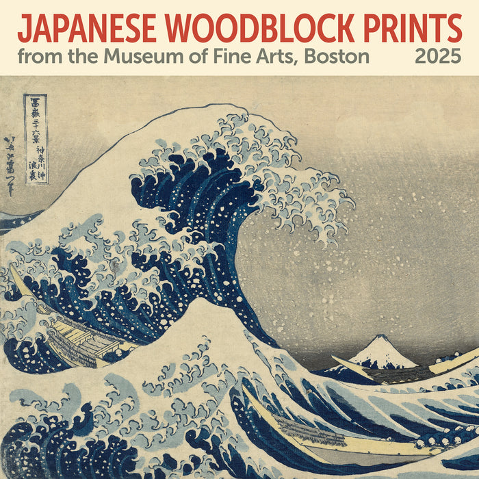 2025 MFA Japanese Woodblocks Mini Wall Calendar