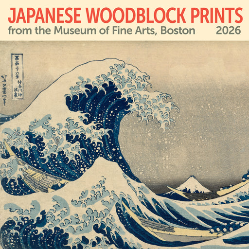 Japanese Woodblocks Museum of Fine Arts, Boston 2026 Square Wall Calendar
