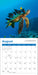 Sea Turtles 2026 Mini Wall Calendar