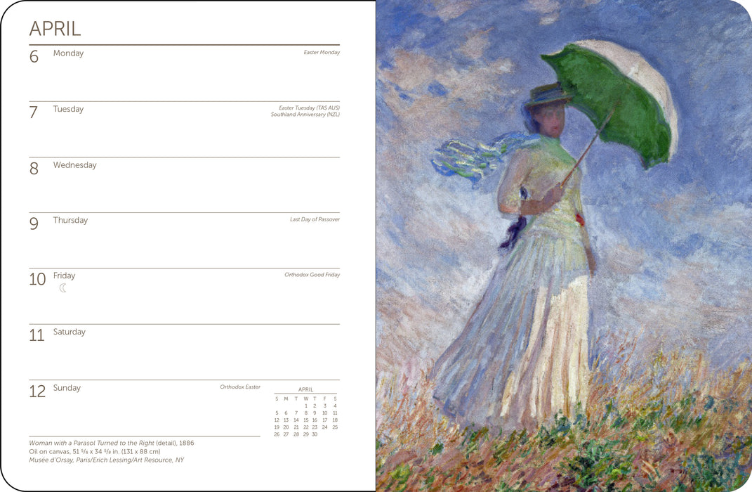 Monet 2026 Weekly Diary