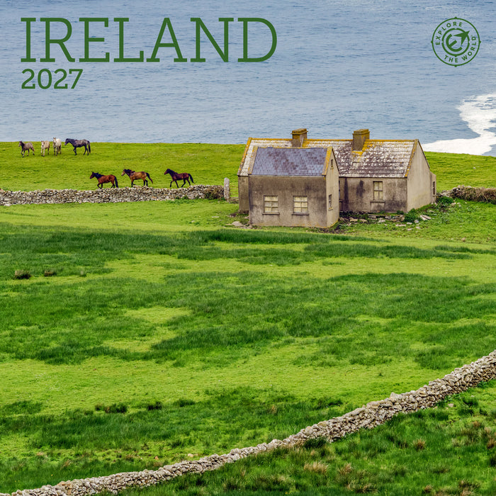 Ireland 2027 Mini Wall Calendar