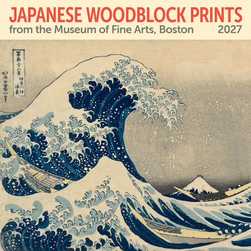 Japanese Woodblocks MFA 2027 Mini Wall Calendar