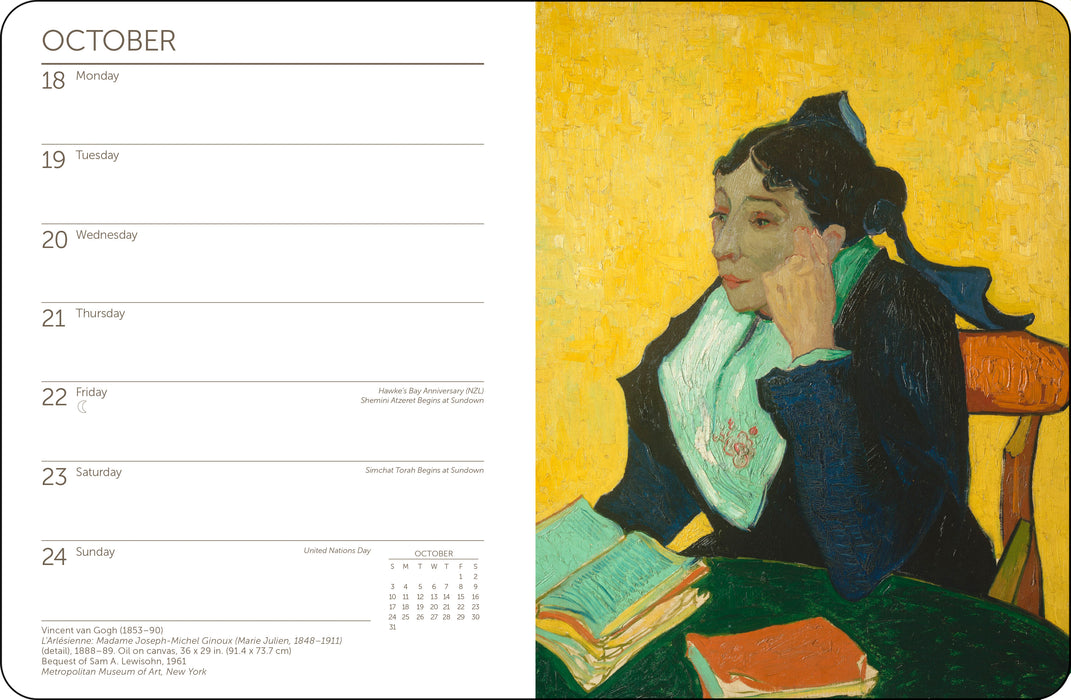 Impressionists 2027 Weekly Diary