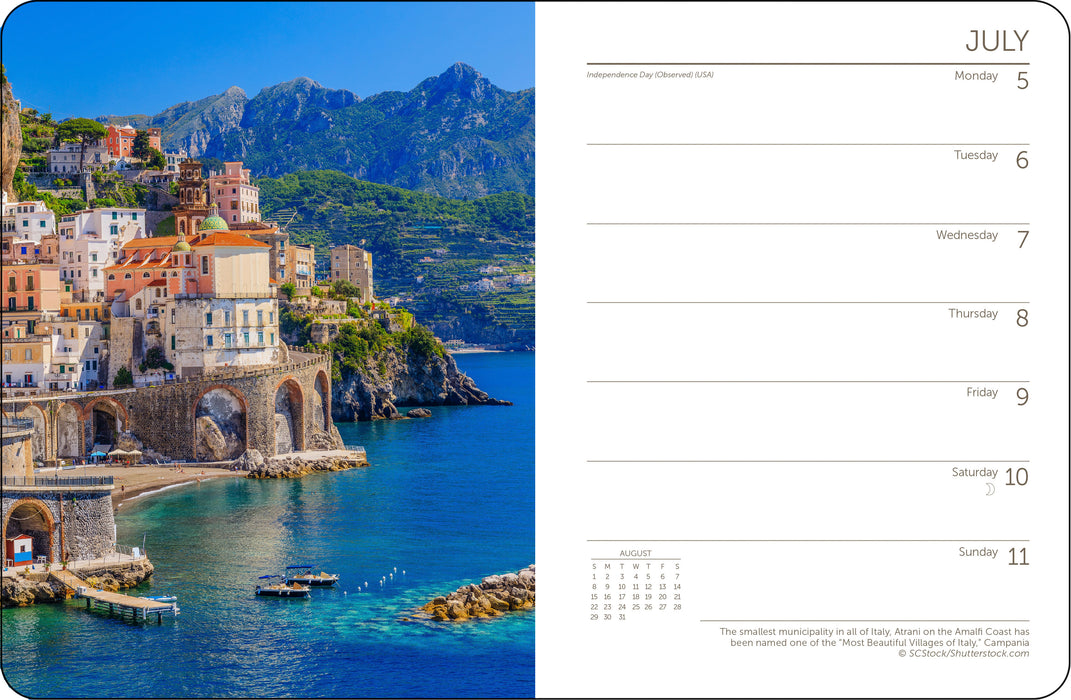 Italy 2027 Weekly Diary