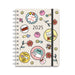 2025 Doodle Days Deluxe Compact Flexi Diary by  Orange Circle Studio from Calendar Club