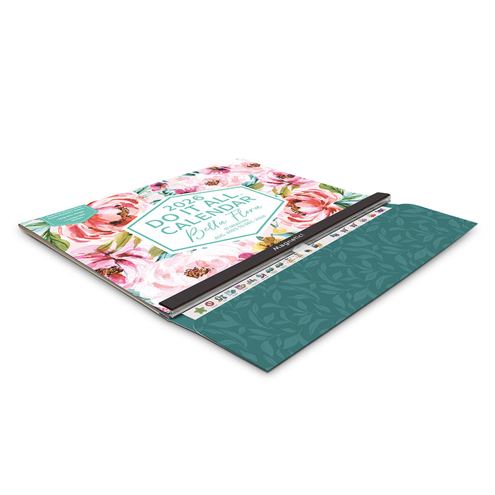 Bella Flora Do It All 2026 Large Wall Calendar with Pocket