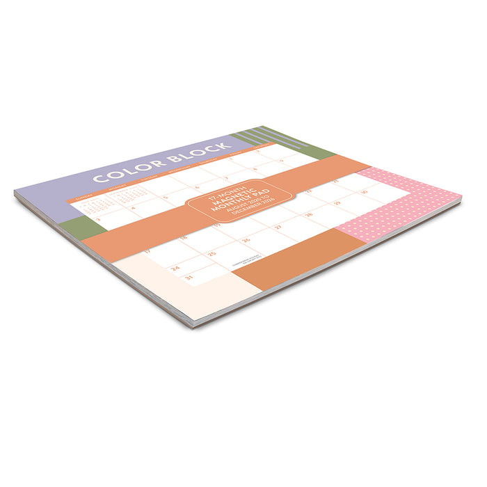 Color Block Pad Special Edition 2026 Magnetic Calendar