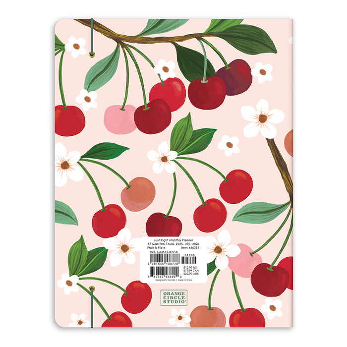 Fruit & Flora Just Right 2026 Monthly Diary