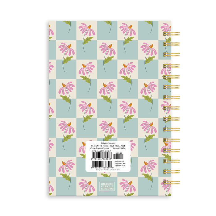 Coneflower Corner Oliver 2026 Weekly Diary