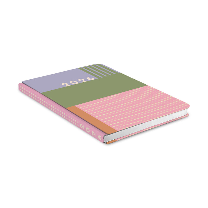 Color Block Good Day 2026 Monthly Diary
