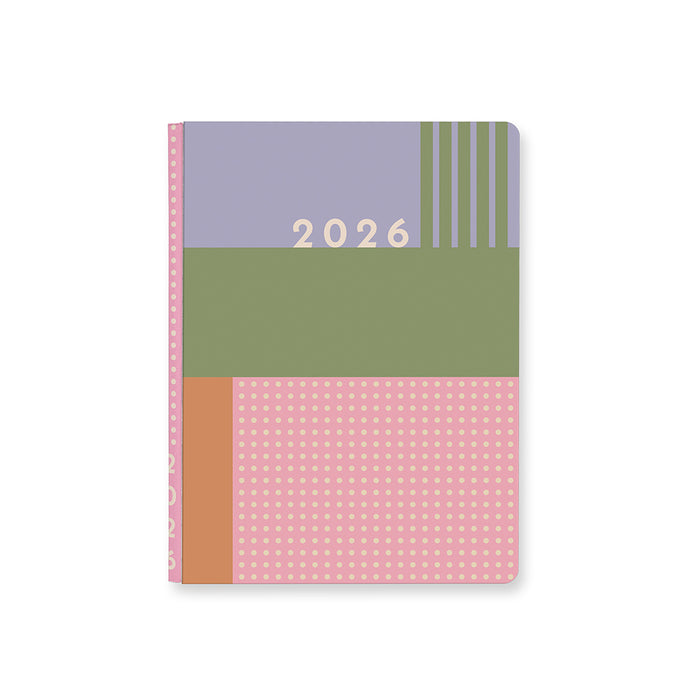 Color Block Good Day 2026 Monthly Diary