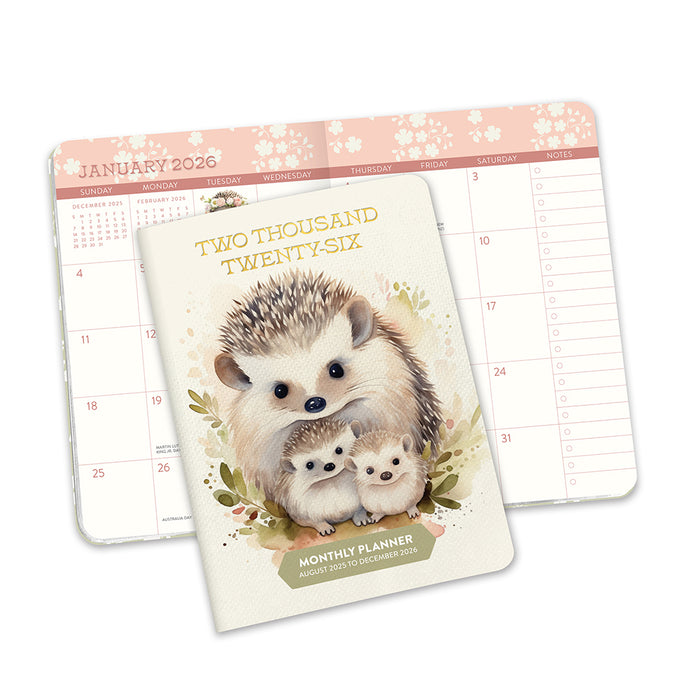 Hedgehogs Special Edition 2026 Pocket Diary