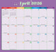 Rainbow Jumbo Magic Grip 2026 Large Wall Calendar