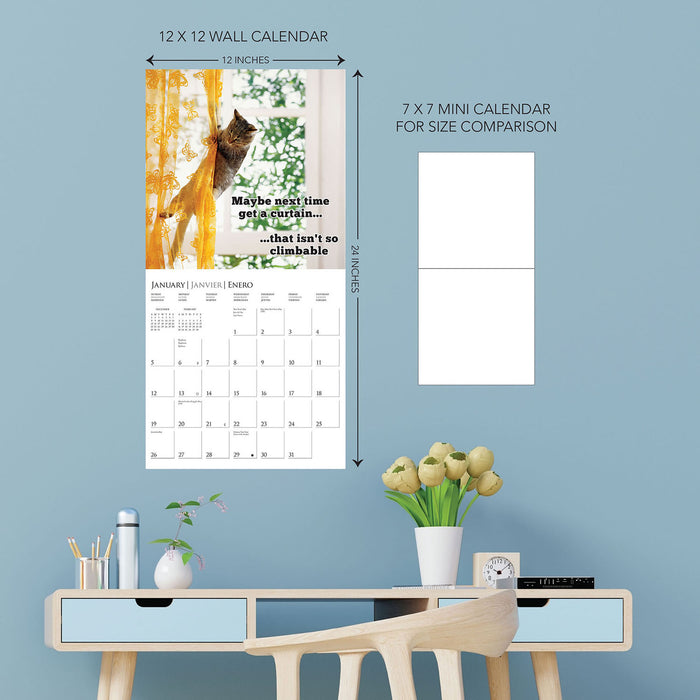 2025 Nuthin But Trouble Wall Calendar