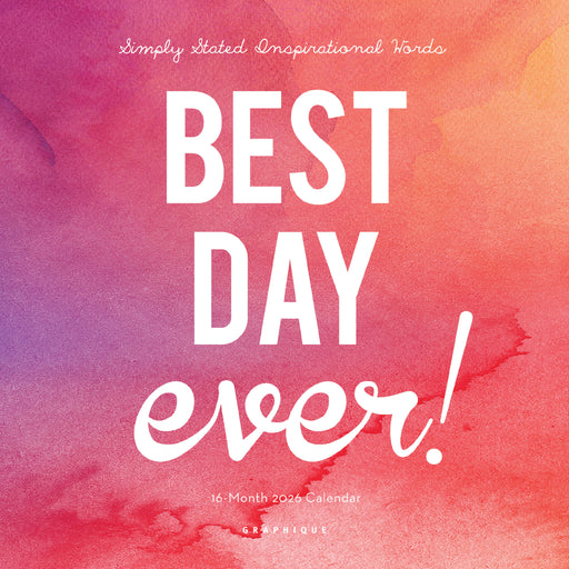 Best Day Ever 2026 Mini Wall Calendar