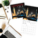 London Glitz 2026 Mini Wall Calendar