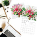 Garden Bouquets 2026 Square Wall Calendar