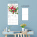 Garden Bouquets 2026 Square Wall Calendar