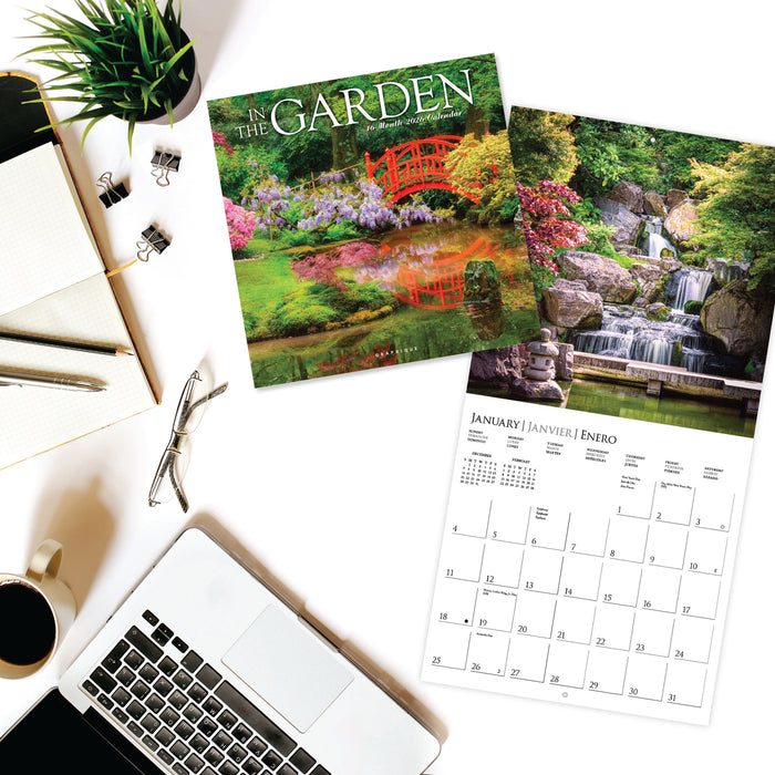 In the Garden 2026 Square Wall Calendar