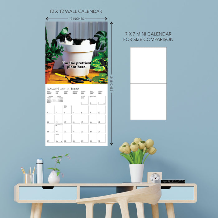 Nuthin' But Trouble 2026 Square Wall Calendar