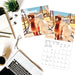 Litte Alpaca on the Prairie 2026 Square Wall Calendar