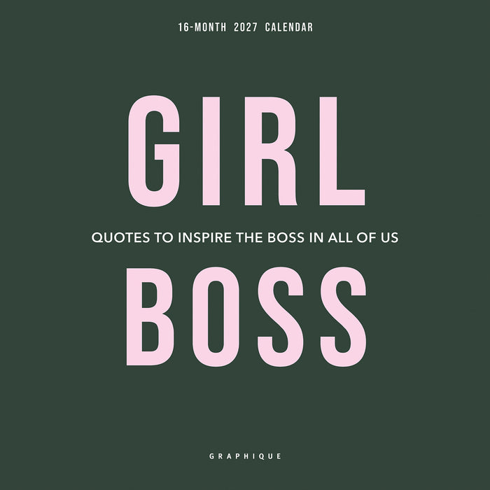 Girl Boss 2027 Mini Wall Calendar