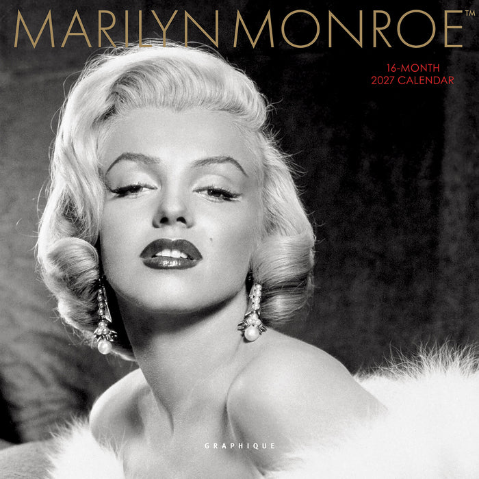 Marilyn Monroe 2027 Mini Wall Calendar