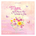 Mum You Mean The World 2027 Square Wall Calendar