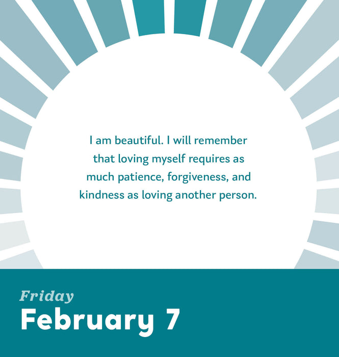 2025 I Am Enough Affirmations Page-A-Day Calendar