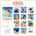 Dogs on Vacation 2026 Square Wall Calendar