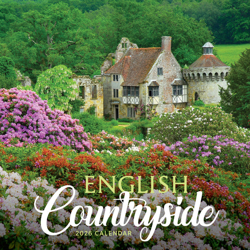 English Countryside 2026 Square Wall Calendar
