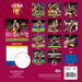 AFL Brisbane Lions 2026 Square Wall Calendar