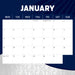 AFL Geelong Cats 2026 Square Wall Calendar